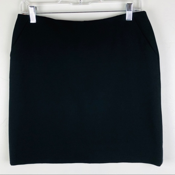 INC Black mini Skirt. SZ8. L17” - Picture 1 of 4